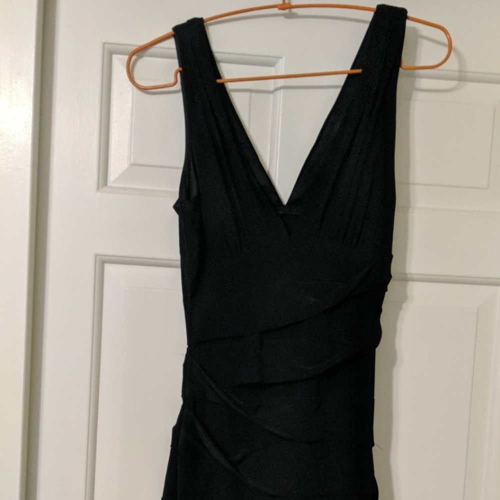 Black cocktail dress